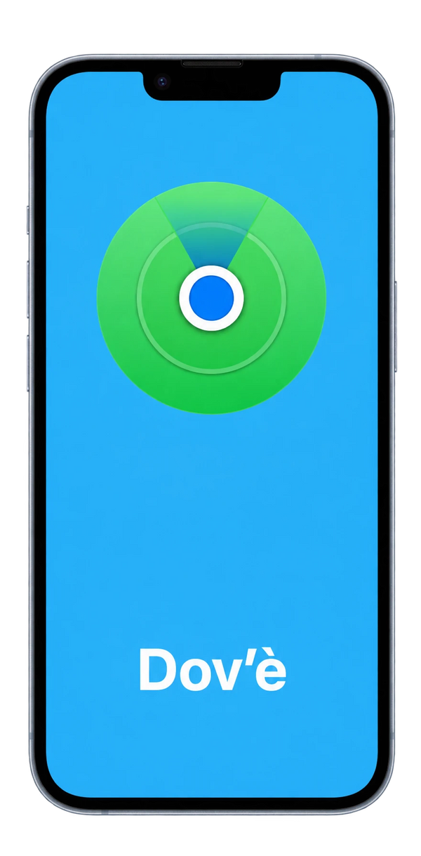 Configurazione di WAYYPINN in Apple Dov’è, schermata in italiano