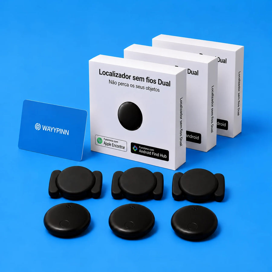 WAYYPINN Tracker com capas magnéticas
